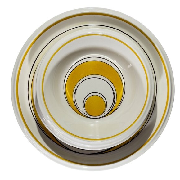 Mikasa Light N Lively Dinnerware Set Sundance D5351 3 Pieces Vintage 1970 - Picture 13 of 16